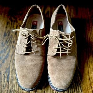 Chaps men’s tan suede Oxford size 13